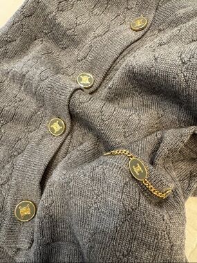 Authentic Celine Sweater/Cardigan